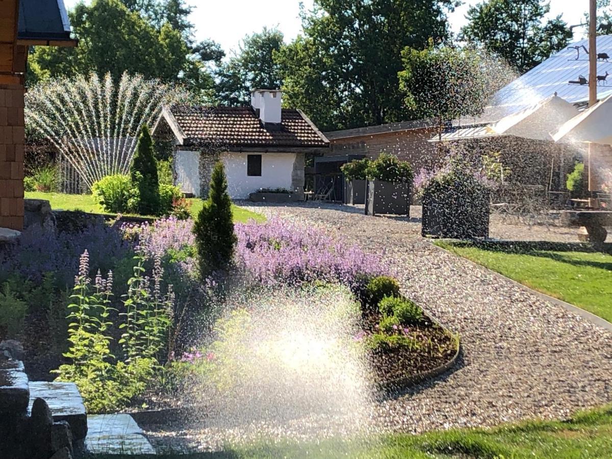 Forstgut - Premium Waldchalets Und Lodge Suiten Regen Esterno foto
